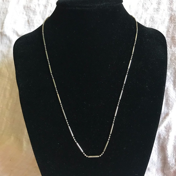 Vintage 925 Italian Starling Silver Chain Necklace - Picture 2 of 9